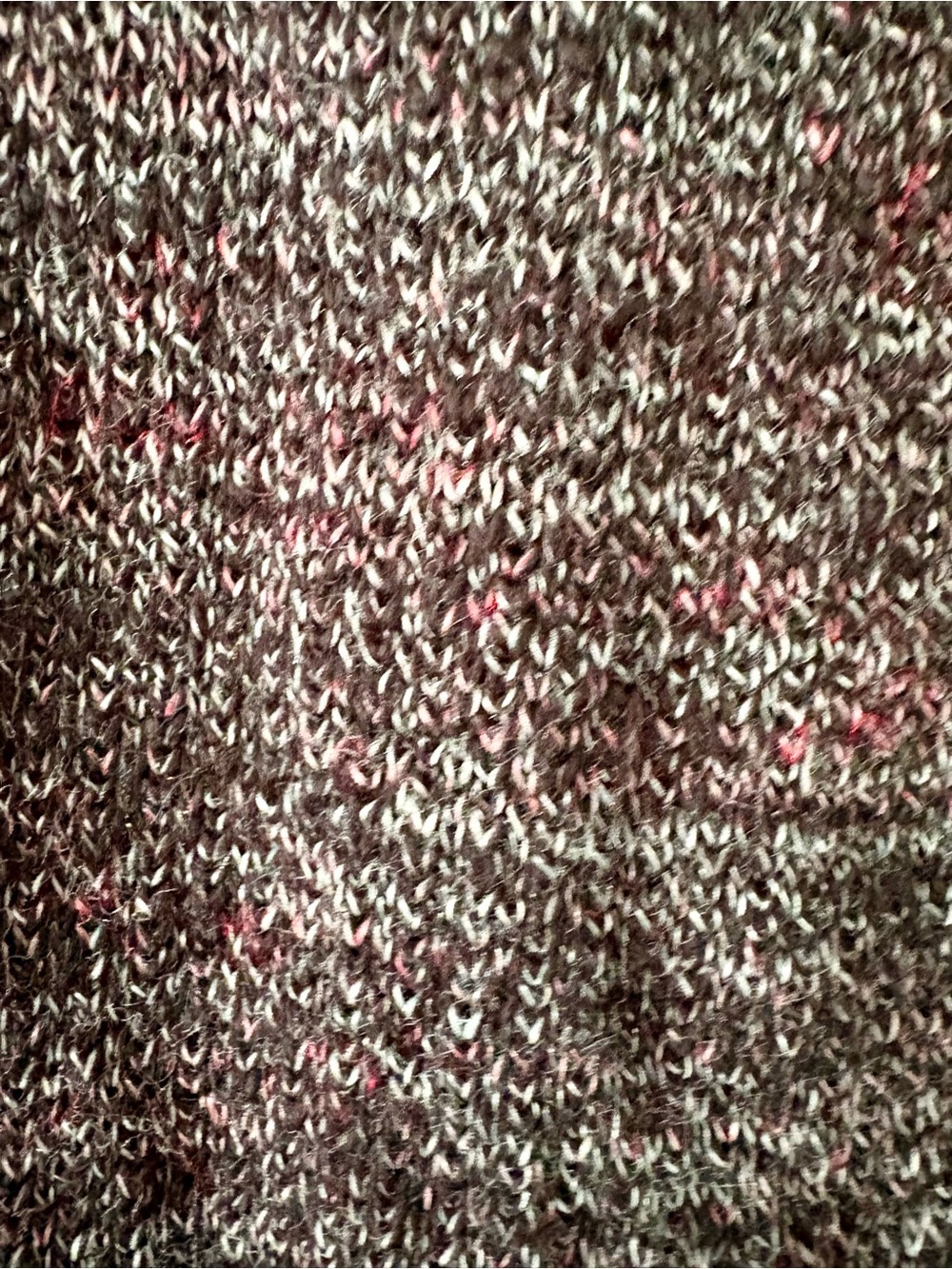 Free People Marled Plum Open-Front Cardigan - Picture 4 of 4
